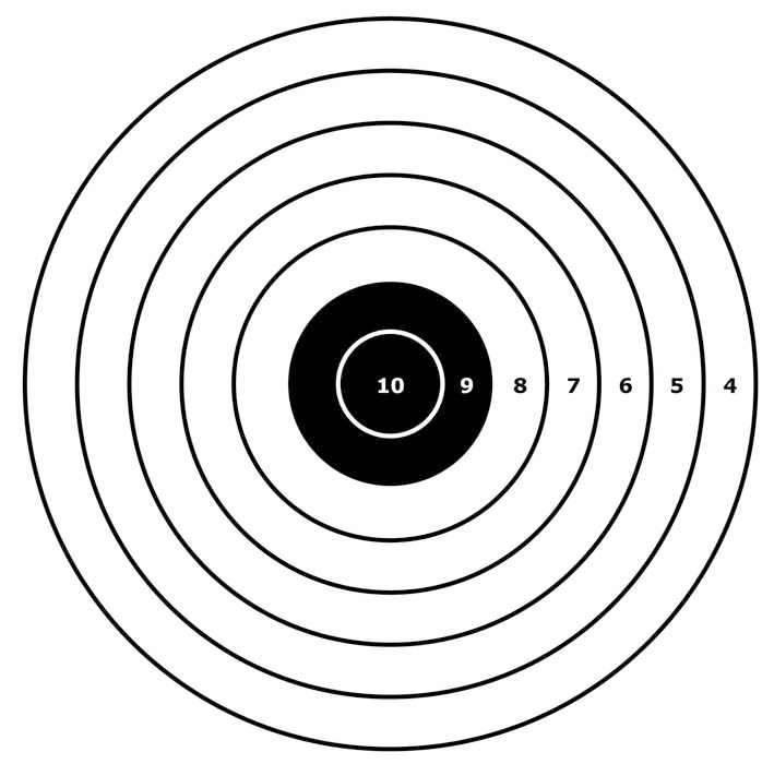 Target Pack - contains 10 different targets, ideal for Air Rifles - great fun