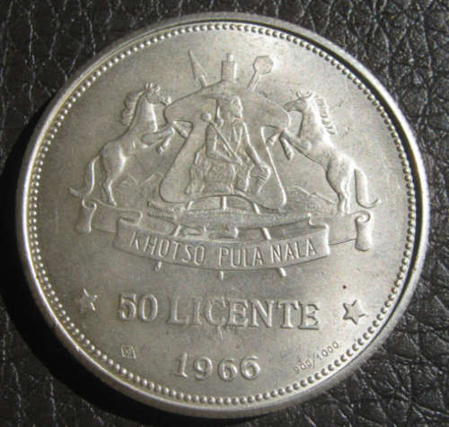 *** 1966 50 licente coin  - Silver ***