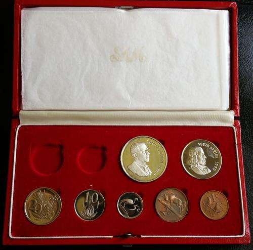 *** 1969 - SA LONG PROOFSET  *** NO GOLD ***  AS ISSUED FROM SA MINT ***