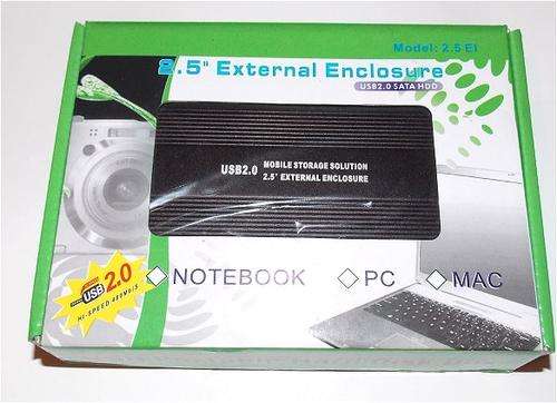 2.5'' External HDD Enclosure (USB 2.0 SATA HDD)