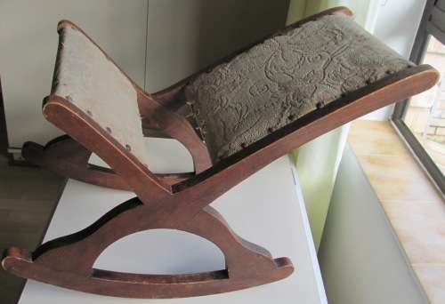 FOOT STOOL / ROCKER -  OLD AND SPECIAL