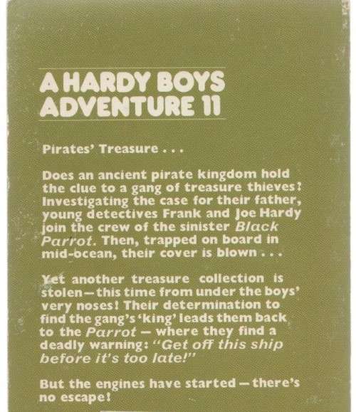 THE HARDY BOYS, THE TWISTED CLAW - FRANKLIN W DIXON (1982)