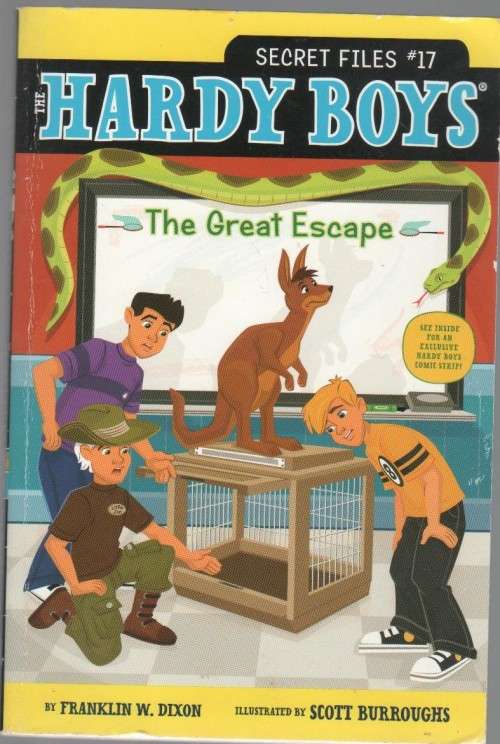 HARDY BOYS, SECRET FILES#17 , THE GREAT ESCAPE - FRANKLIN W DIXON