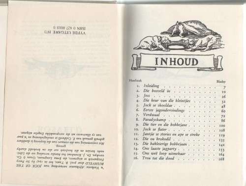 JOCK VAN DIE BOSVELD - SIR PERCY FITZPATRICK  (NO 30, LIBRI-REEKS)