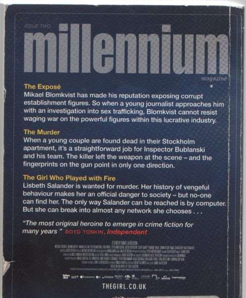 THE GIRL WHO PLAYED WITH FIRE - STIEG LARSSON (2006)