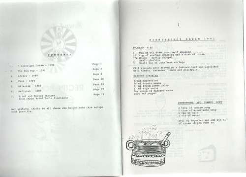 ROUND TABLE 14,  RECIPE BOOK UITENHAGE