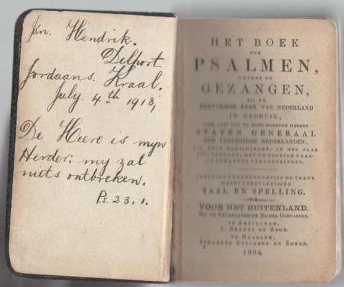 PSALMEN EN GEZANGEN - 1904