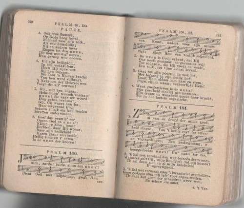 PSALMEN EN GEZANGEN - 1904