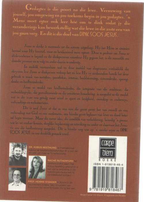 DINK SOOS JESUS - KOBUS NEETHLING (2001)