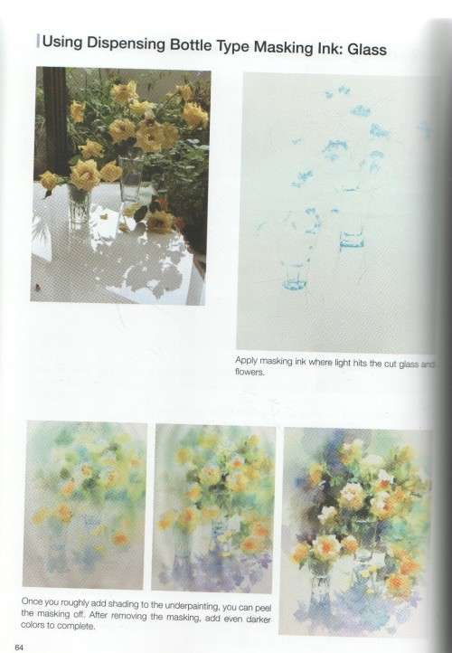 YOU CAN PAINT DAZZLING WATERCOLORS IN TWELVE EASY LESSONS - YUKO NAGAYAMA (1 ST PRINTING 2019)