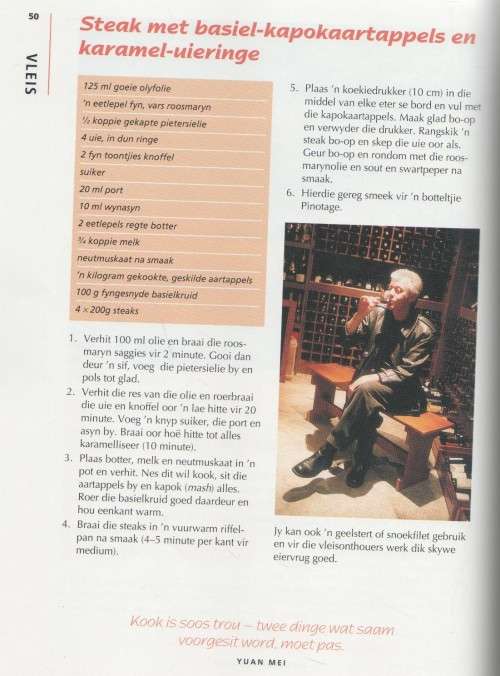 CORDON BOER KOSBOEK - LOCHNER DE KOCK