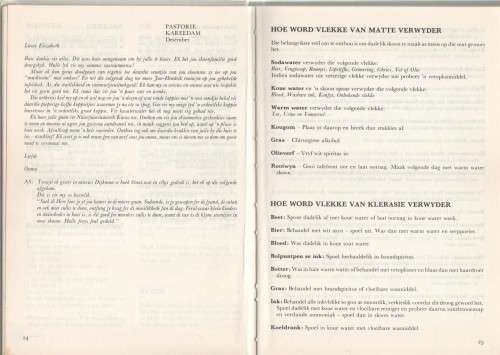 LIEWE MA, RESEPTE ASB LIESBET - LULU VAN HEERDEN & SARONA VORSTER (OUD)