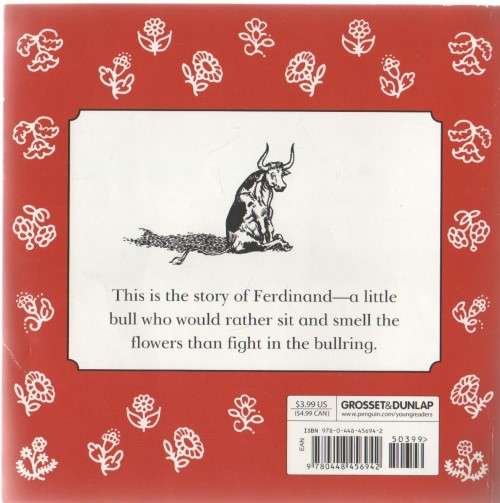 THE STORY OF FERDINAND - MUNRO LEAF (2011)