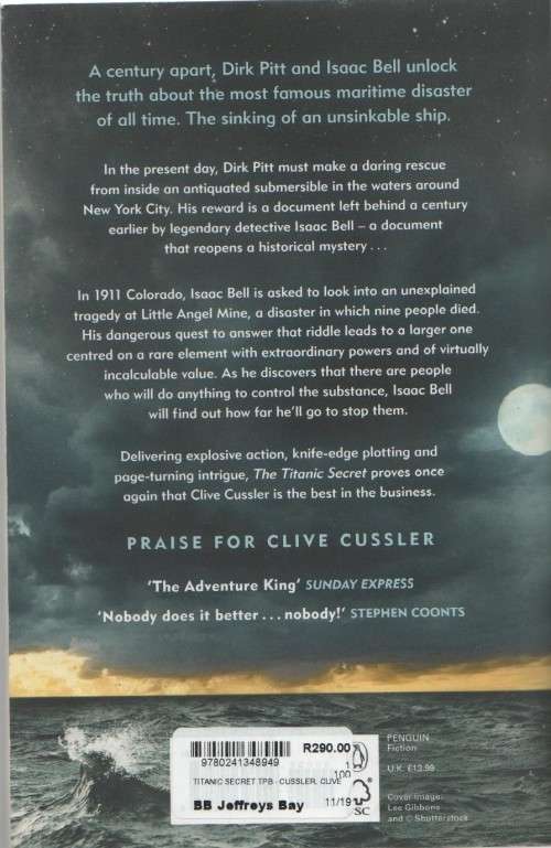 THE TITANIC SECRET - CLIVE CUSSLER (2019)