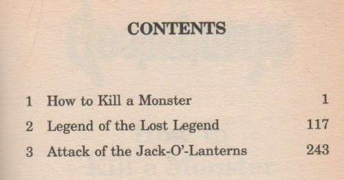 GOOSEBUMPS, COLLECTION 15 (1996) - R L STINE