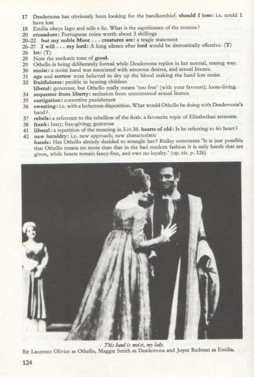 OTHELLO - WILLIAM SHAKESPEARE  - F C H RUMBOLL (1 ST PUBLISHED 1977)