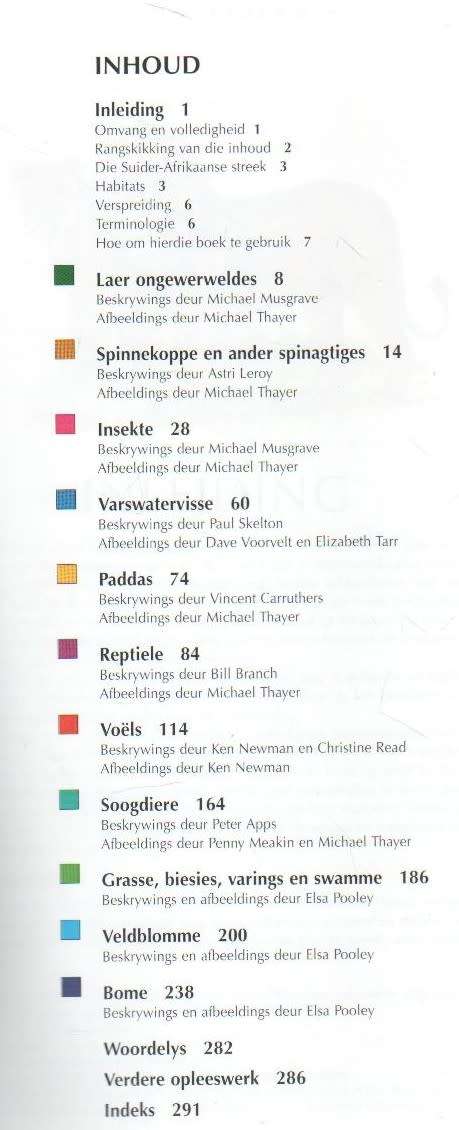 DIE NATUURLEWE VAN SUIDER-AFRIKA, `N VELDGIDS - VINCENT CARRUTHERS (1997)