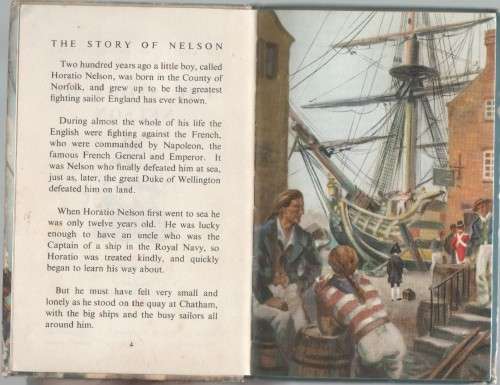THE STORY OF NELSON, A LADYBIRD BOOK (1 ST PUBLISHED 1957)