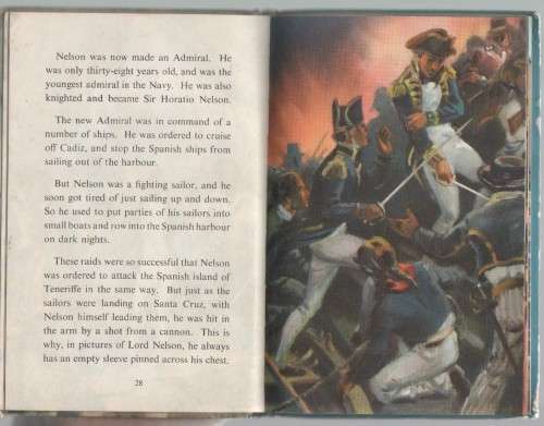THE STORY OF NELSON, A LADYBIRD BOOK (1 ST PUBLISHED 1957)