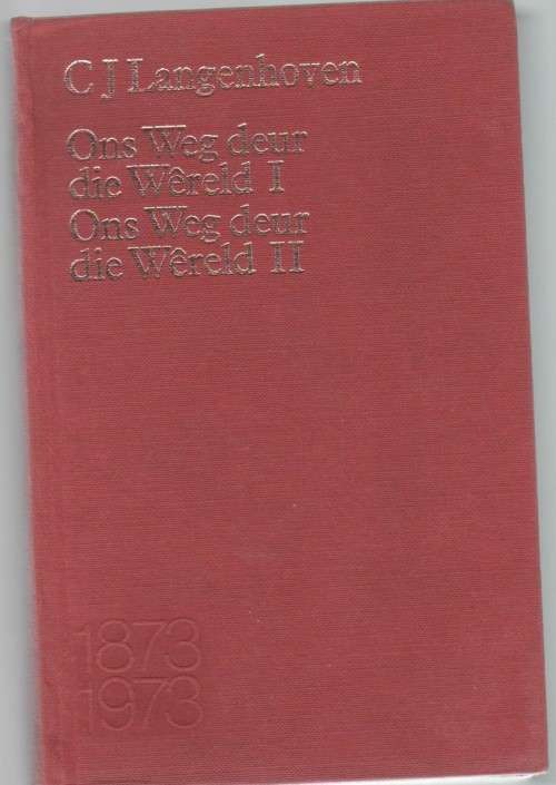 ONVOLLEDIGE STEL VERSAMELDE WERKE: C J LANGENHOVEN-NR`S,1, 2, 3, 4, 5, 6, 8, 9, 12, 13 14 EN 15