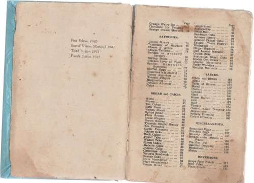 HOUSEHOLD COOKERY RECIPES - M. ANTHONY, C E J KING, L COUPAR (NATAL TECHNICAL COLLEGE 1945)
