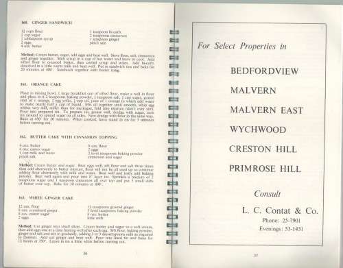 FAVORITE RECIPES - ST JAMES PRESBYTERIAN CHURCH KENSINGTON