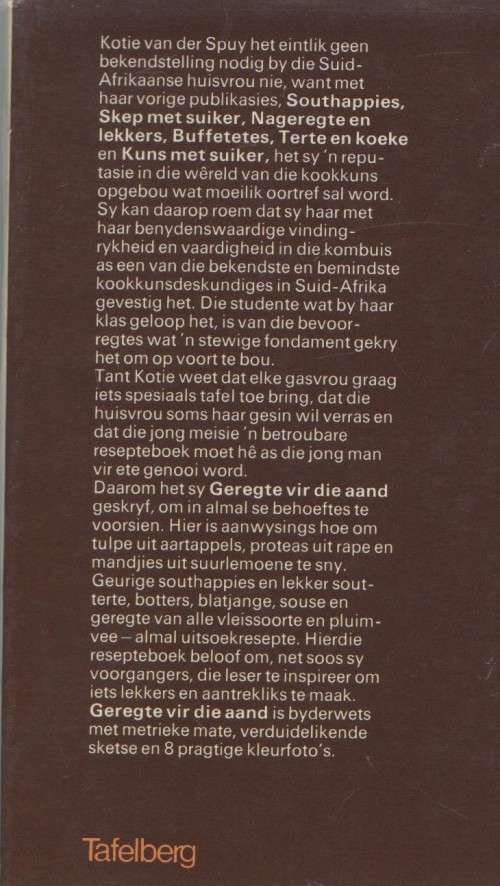 GEREGTE VIR DIE AAND - KOTIE VAN DER SPUY (1 STE UITGAWE 1976)