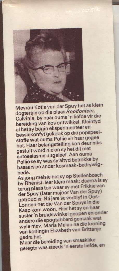 GEREGTE VIR DIE AAND - KOTIE VAN DER SPUY (1 STE UITGAWE 1976)