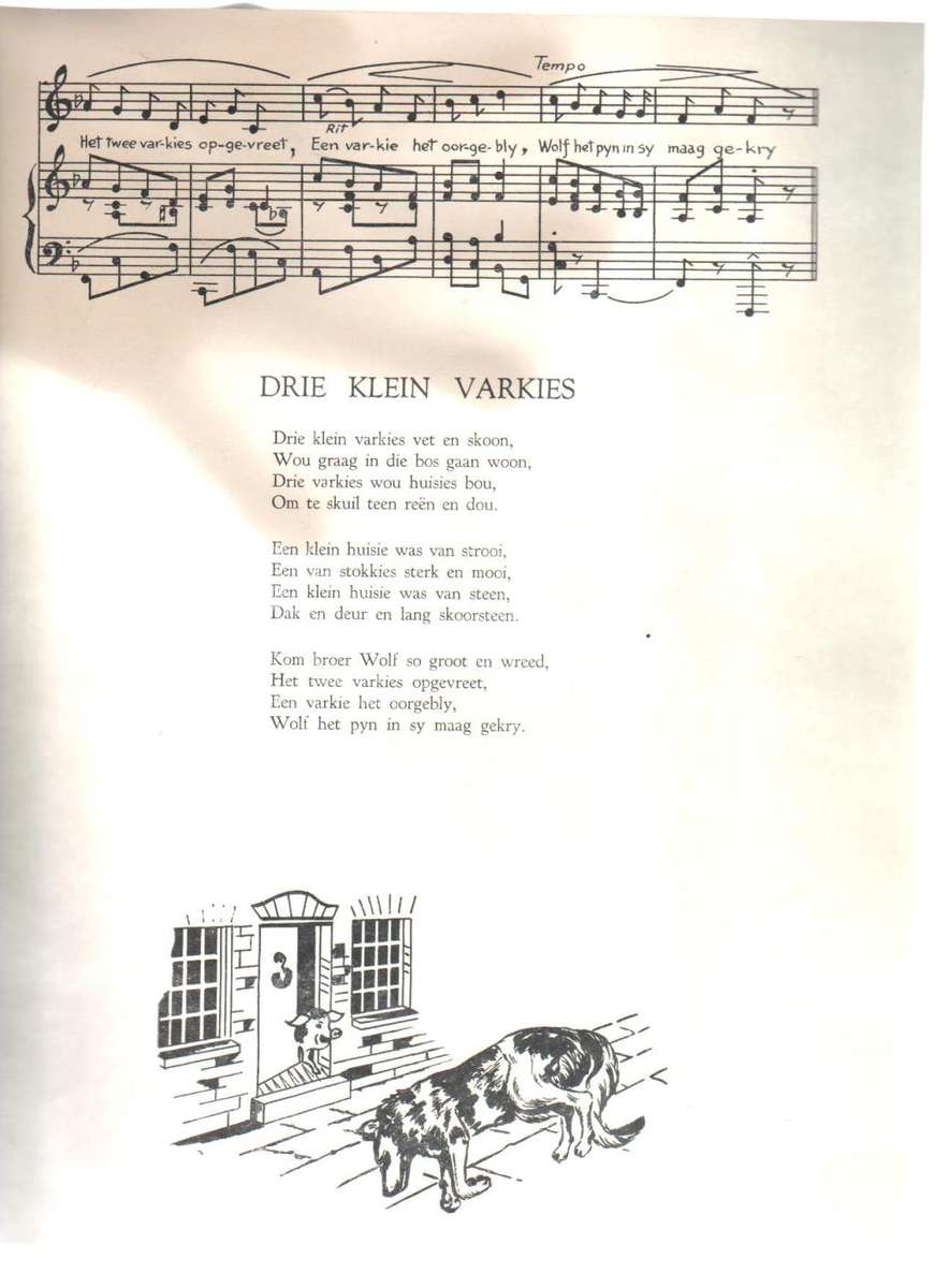 OOM ISAK SE SE KINDERLIEDJIES - IZAK DE WET EN WALTER SWANSON (NAS PERS BPK - 1946)