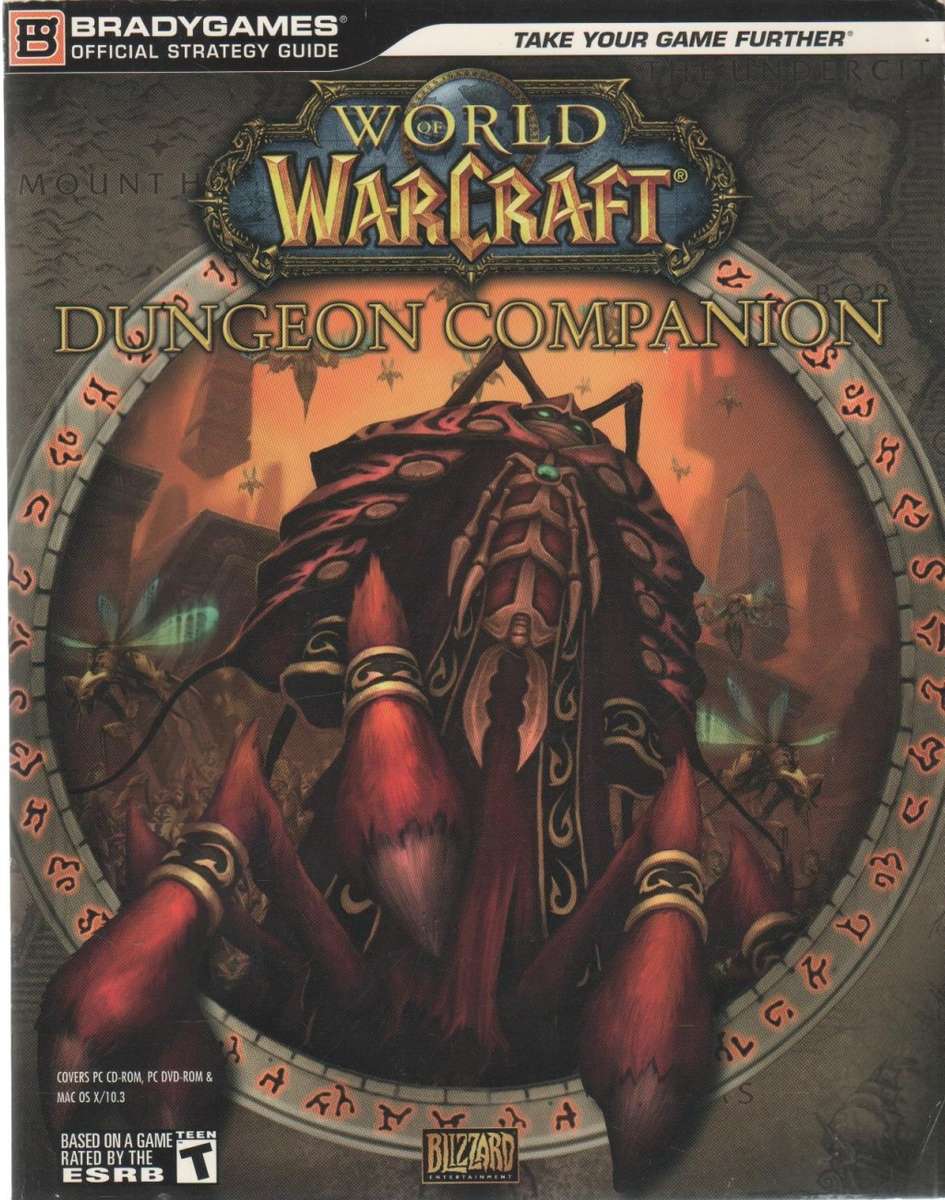 WORLD OF WARCRAFT , DUNGEON COMPANION - OFFICIAL STRATEGY GUIDE