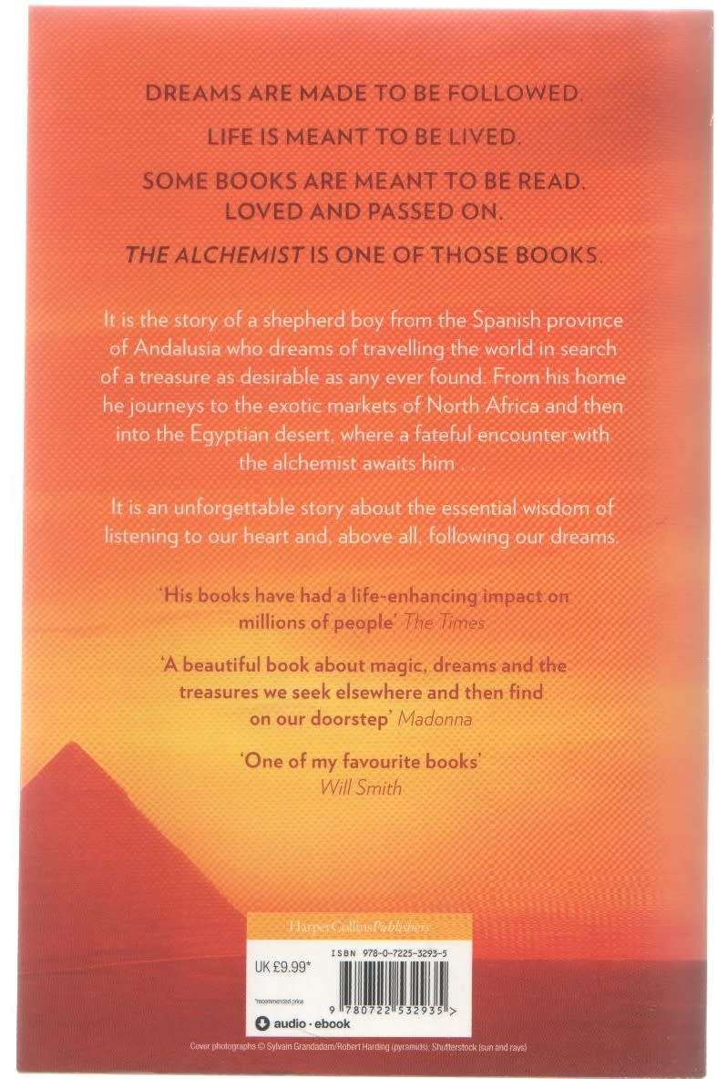 THE ALCHEMIST - PAUL COELHO (2012)