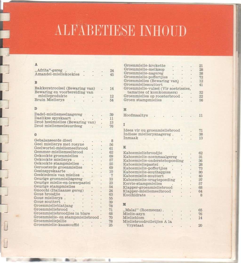 KEURIGE MIELIEGEREGTE - RAAD VAN BEHEER MIELIENYWERHEID PRETORIA