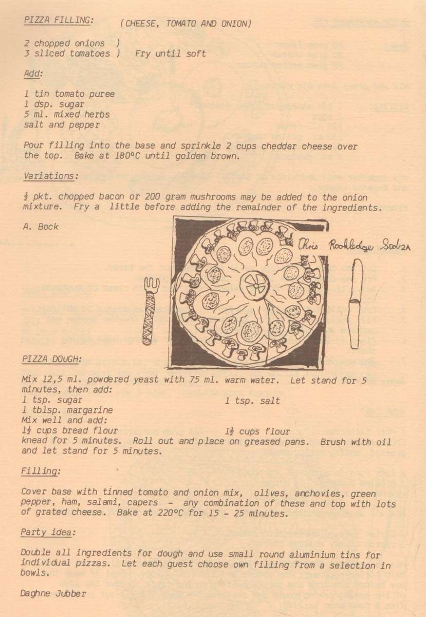 WYNBERG BOYS `JUNIOR & HIGH SCHOOL  1841 - 1991 (150 ANNIVERSARY RECIPE BOOK)