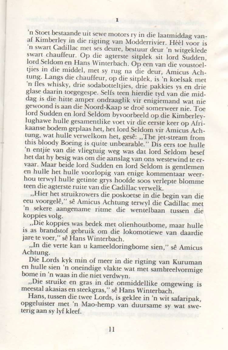 MAGERSFONTEIN, O , MAGERSFONTEIN! - ETIENNE LEROUX (5 DE DRUK 1981)