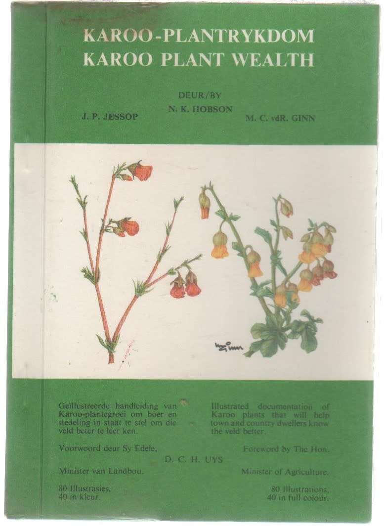 KAROO- PLANTRYKDOM / KAROO PLANT WEALTH - N K HOBSON (1970)