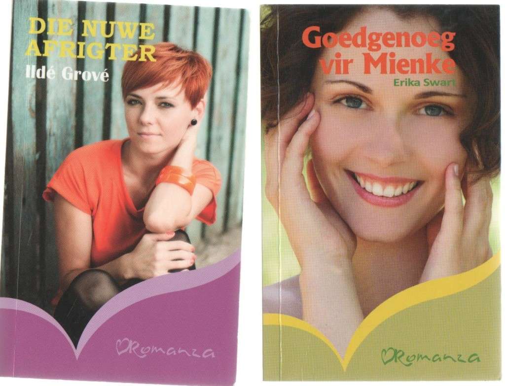 VIER ROMANZA TITELS:GOEDGENOEG VIR MIENKE, DIE NUWE AFRIGTER, SERENADE, VERLORE JARE