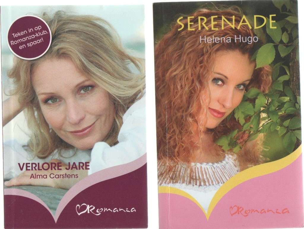 VIER ROMANZA TITELS:GOEDGENOEG VIR MIENKE, DIE NUWE AFRIGTER, SERENADE, VERLORE JARE