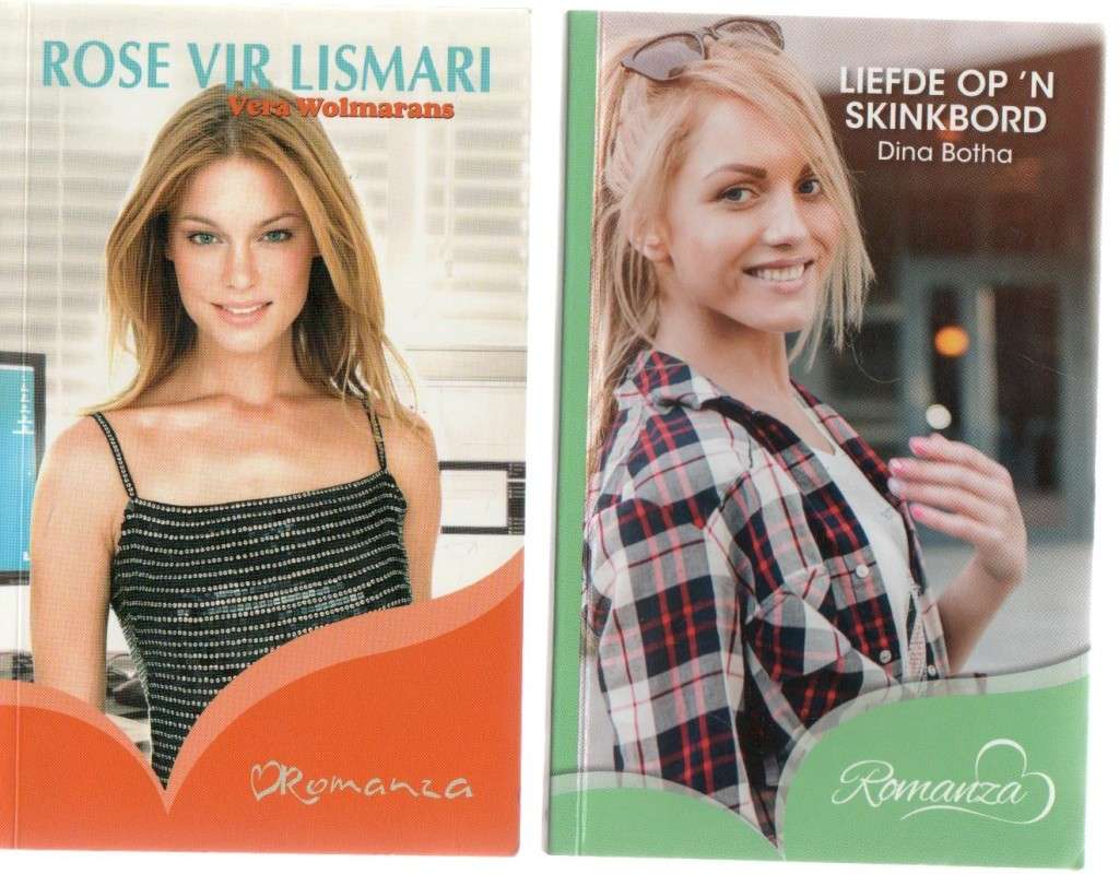 DRIE ROMANZA BOEKE :LIEFDE OP `N SKINKBORD, ROSE VIR LISMARI, DIE BELOFTE