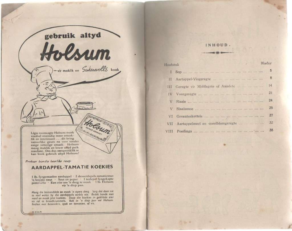 100 AARTAPPEL RESEPTE - KOUEBOKVELDSE AARTAPPELMOERE, KOOPERASIE BPK, CERES