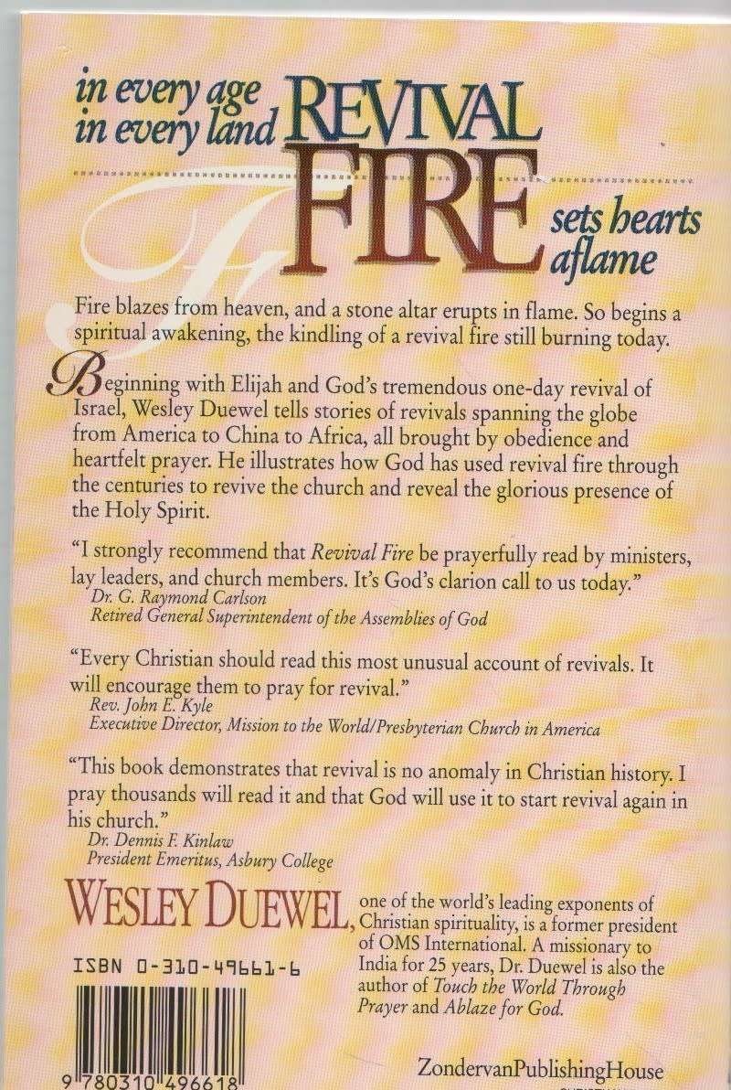 REVIVAL FIRE - WESLEY DUEWEL (1995)