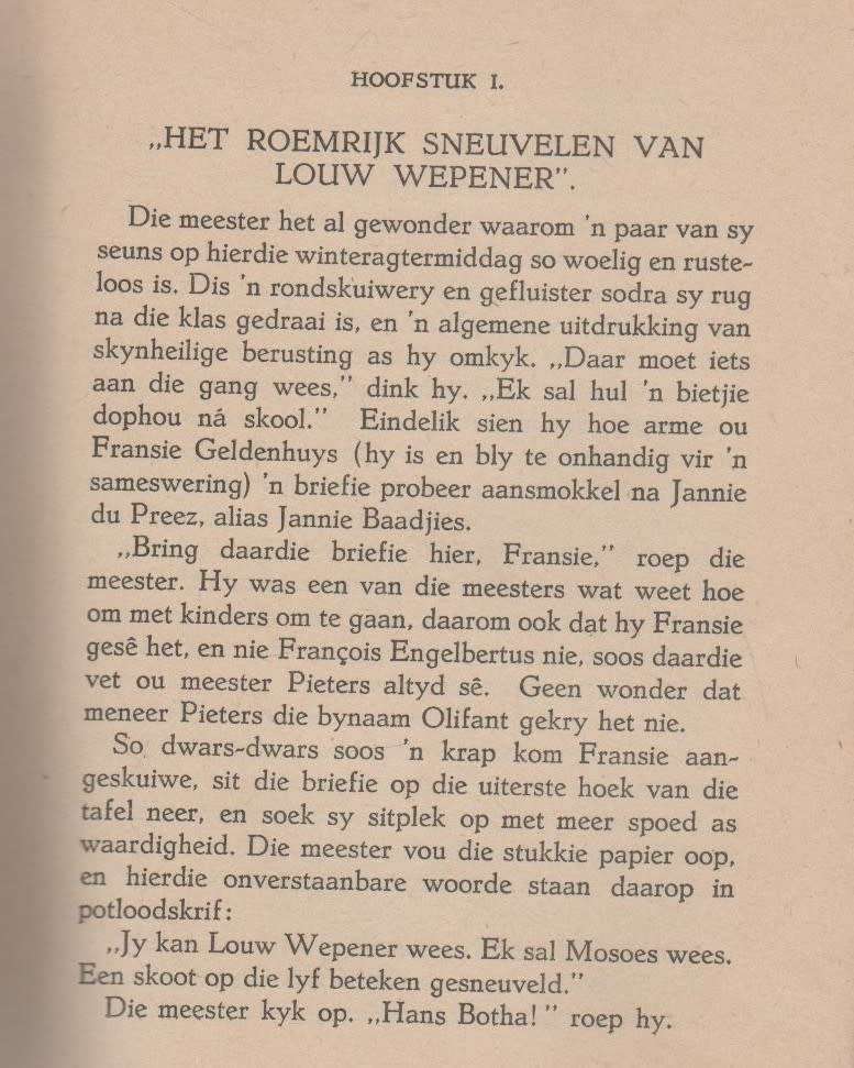 PATRYS HULLE - E B GROSSKOPF (1944)