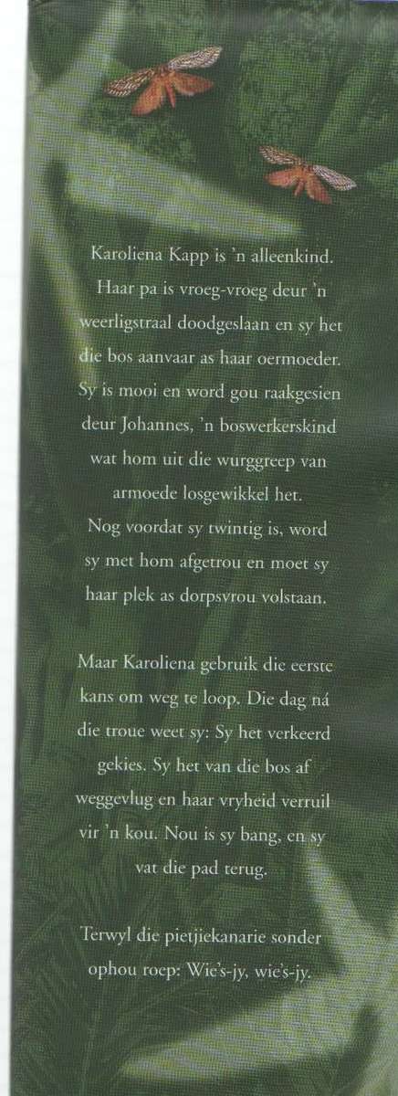 TOORBOS - DALENE MATTHEE (1 STE UITGAWE 2003)