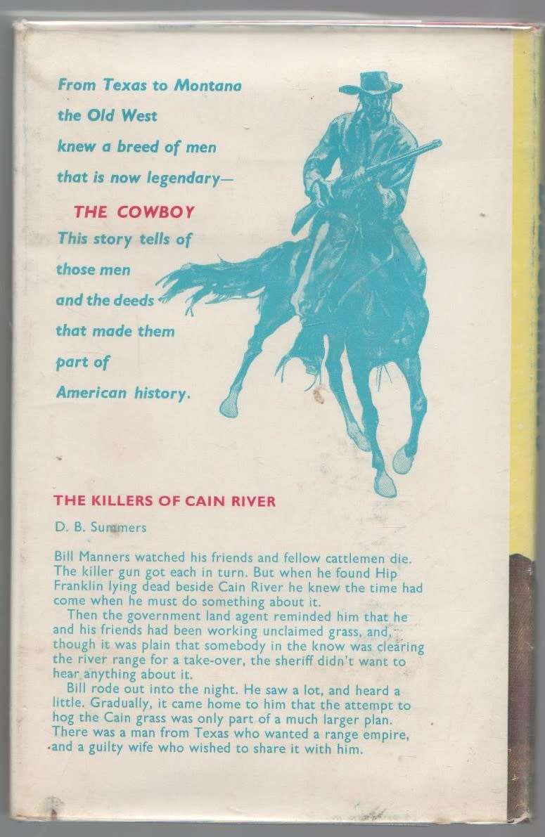 KILLERS AT KYLE CROSSING - D B SUMMERS (1 ST PUBLISHED 1972) WESTERN