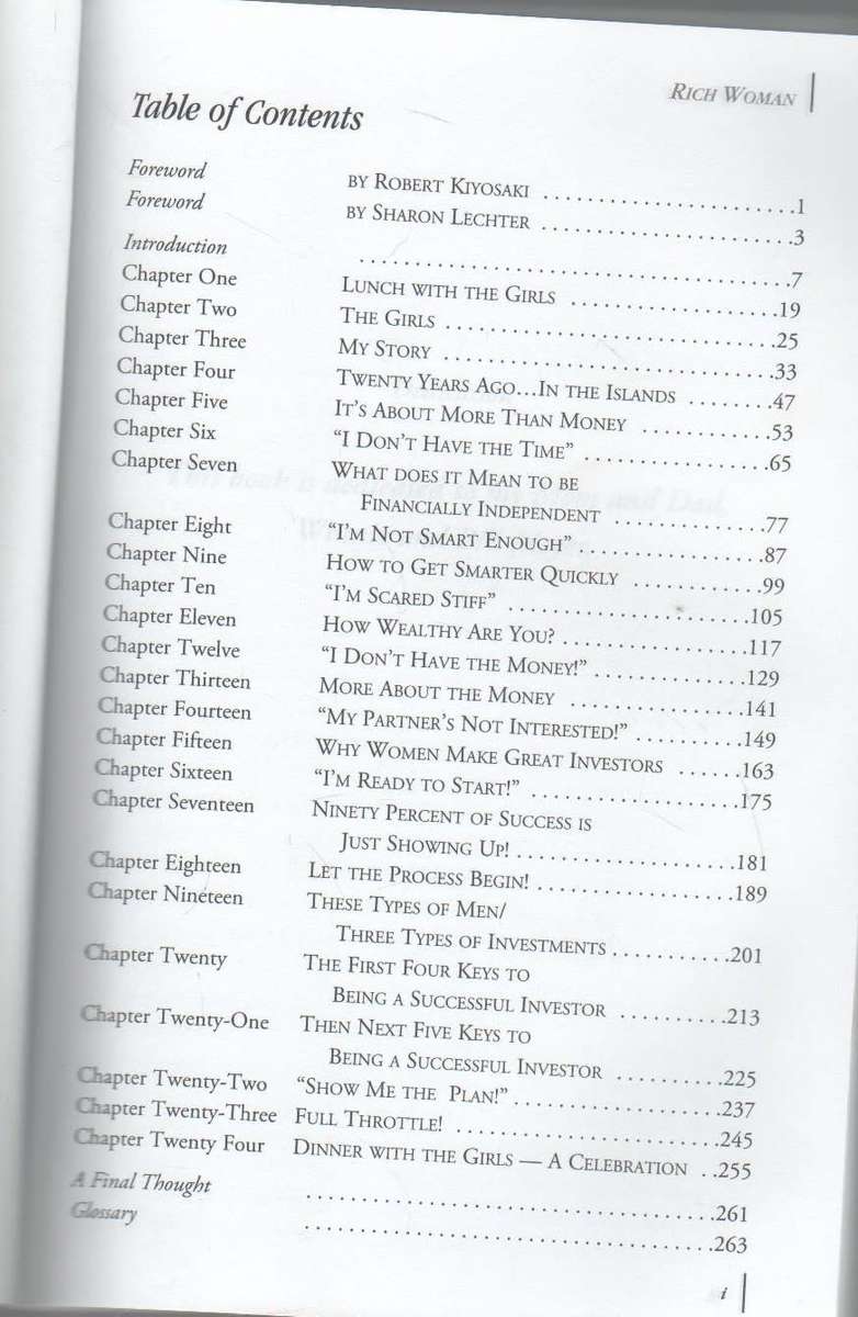 RICH WOMAN - KIM KIYOSAKI (2007)