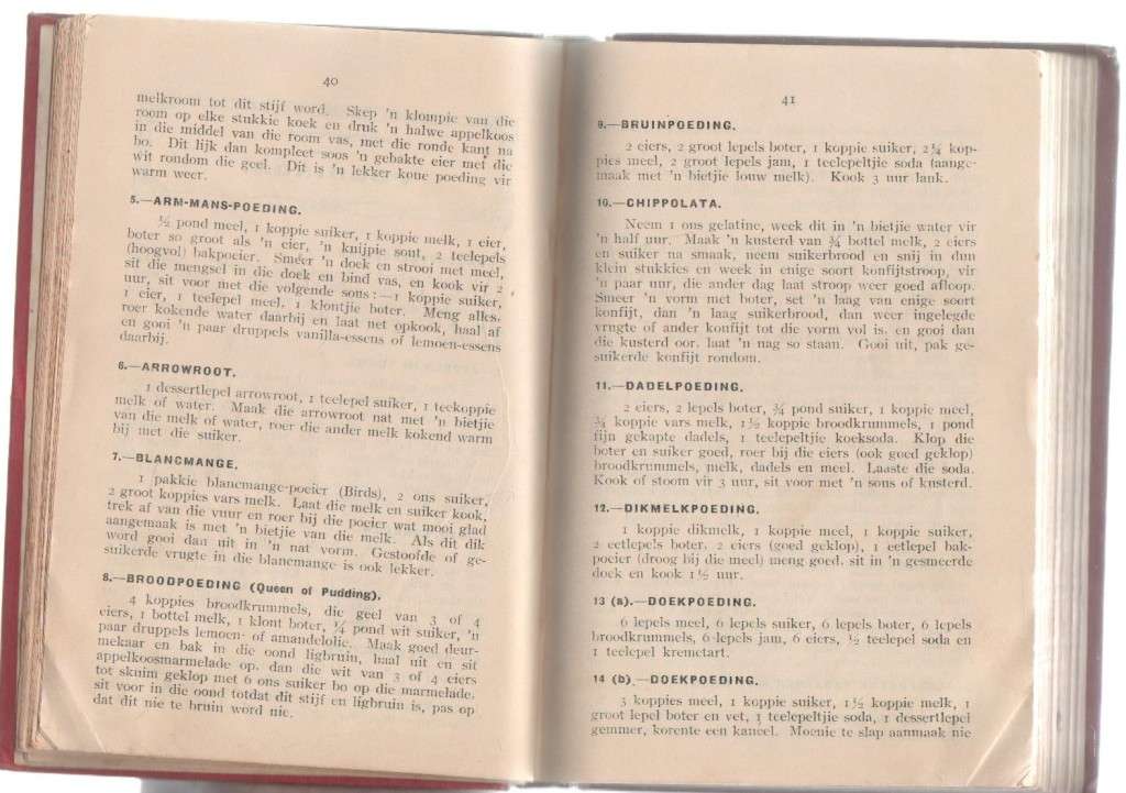 TAFELVREUGDE - MEV D F MALHERBE (VOORWOORD 2 MEI 1918)