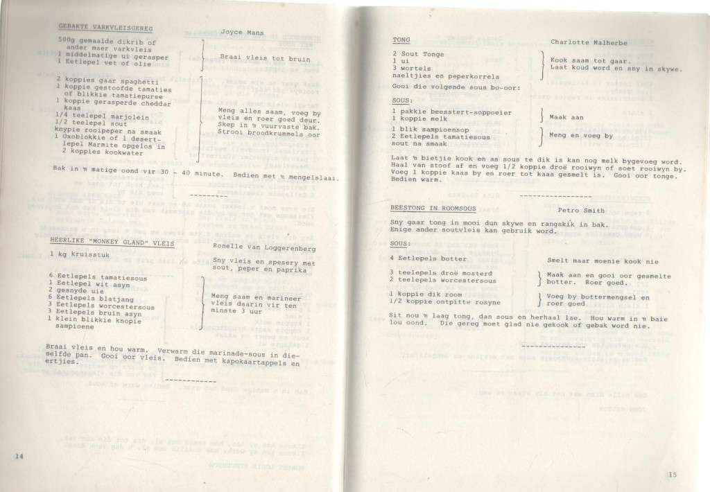 UIT KASSER-POTTE - PRETORIA VOLKSKAS VROUEKLUB (OUD)