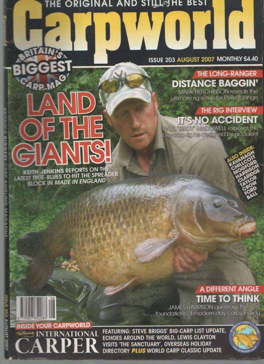 SEVEN TIGHT LINES/STYWE LYNE AND CARPWORLD MAGAZINES (2000 - 2011)