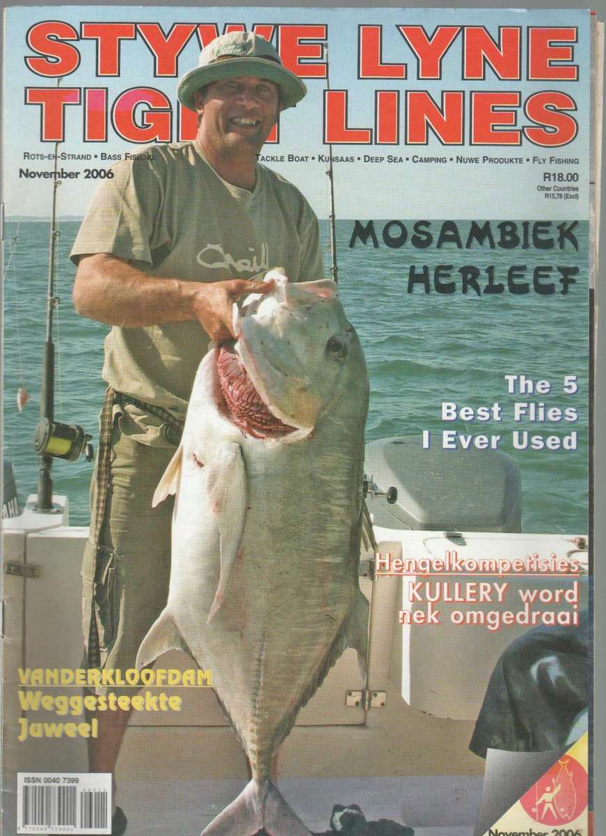 SEVEN TIGHT LINES/STYWE LYNE AND CARPWORLD MAGAZINES (2000 - 2011)