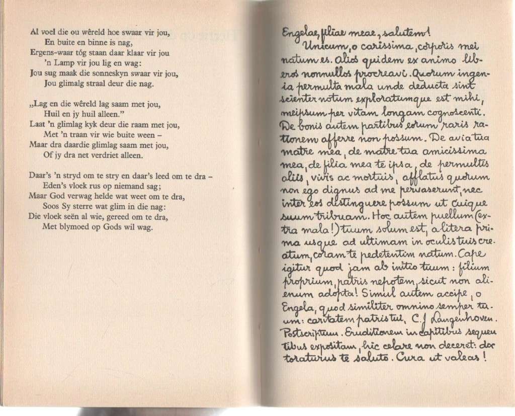 HERRIE OP DIE OU TREMSPOOR - C J LANGENHOVEN (27 STE DRUK 1990)