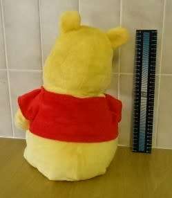 WINNIE THE POOH BEAR. (HEIGHT 42 CM  - WIDTH 20 CM)